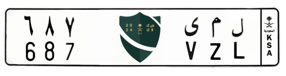 لوحة ل م ي 687